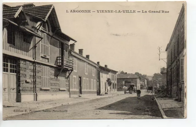 VIENNE LA VILLE - Marne - CPA 51 - la grande rue