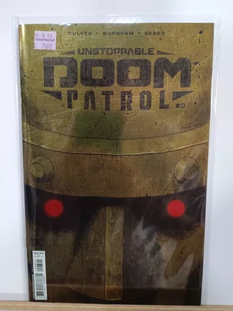 Unstoppable Doom Patrol #2 foil variant cover 2023