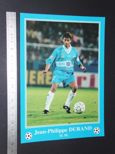 CARTE POSTALE VINTAGE OM Olympique de Marseille 2001-2002 Eduardo Tuzzio CPA EUR 5,50 - FR