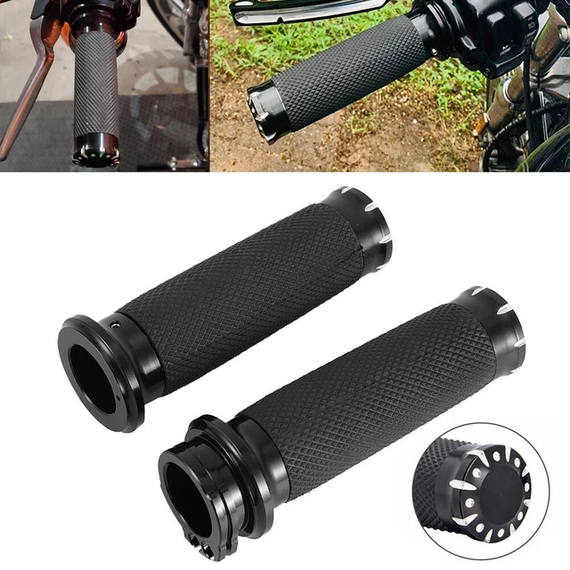 Motorcycle 1" Handlebar Hand Grip For Suzuki Boulevard M109R M50 M90 M95 C90 US
