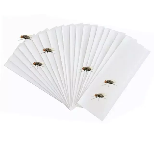 20 Pcs Transparent Fly Sticker Non-Toxic Fly Glue Board  Insect