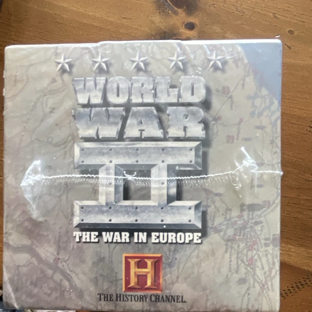 THE HISTORY CHANNEL World War II: The War Europe VHS Box Set 4-Tape ...
