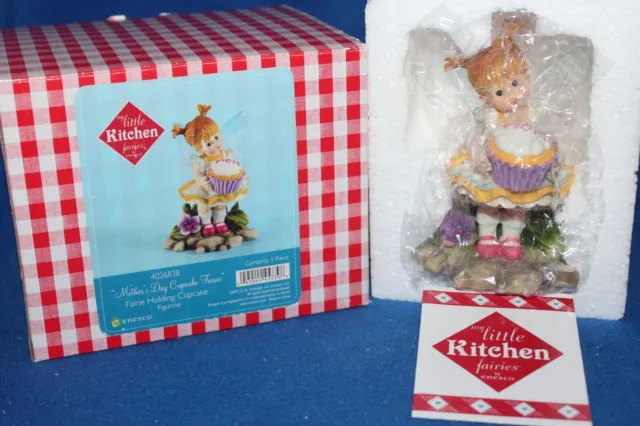 My Little Kitchen Fairies 'Mother's Day Cupcake Fairie' 4026838 Enesco - NEW