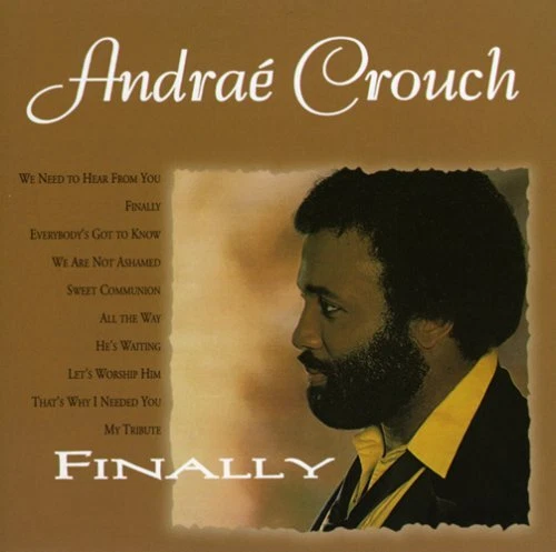 ANDRAE CROUCH - Finally - CD - Single - **Mint Condition** - RARE