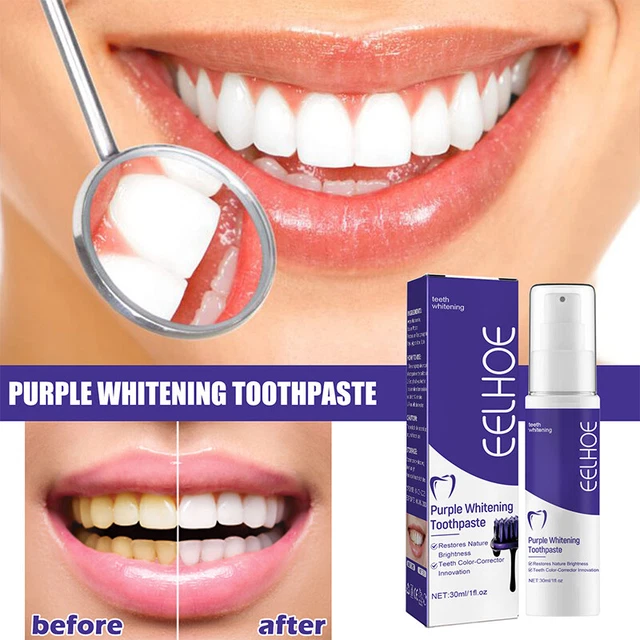 V34 Corrector de color Dientes Blanqueador Dientes Sensible Pasta de dientes Gel Higiene oral