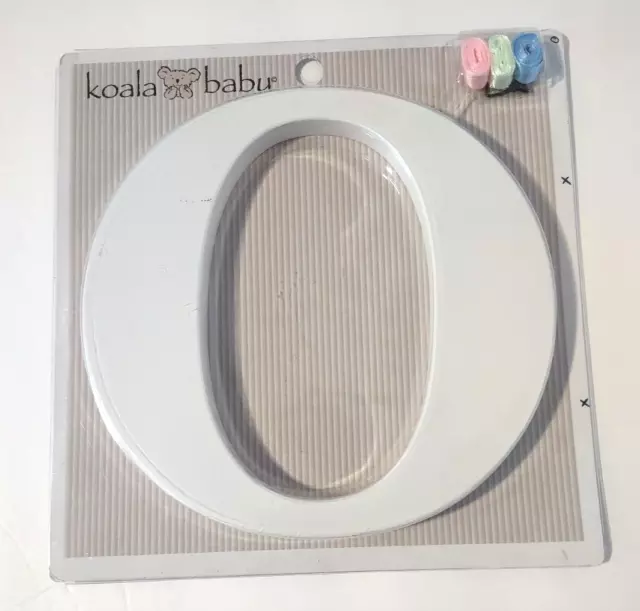 Koala Baby Wall Letter “O” Personalize Nursery Bedroom Playroom Keyhole White
