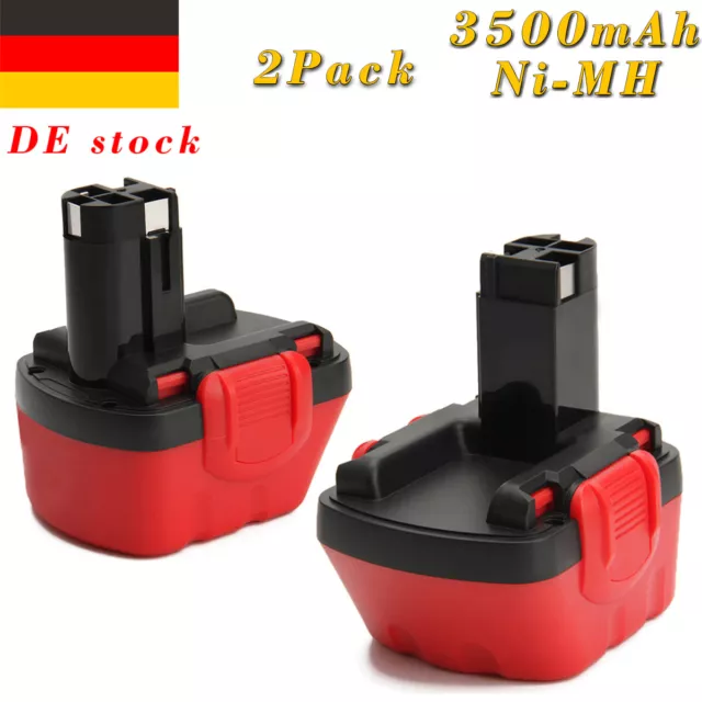 2x 12V 3,5AH Ni-MH Akku Für Bosch 2607335262 PSR 12VE-2 BAT043 BAT045 GSR 12 VE2