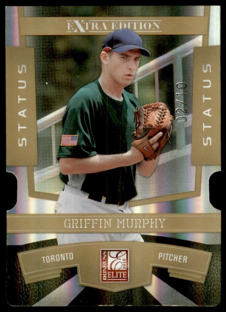 2010 Donruss Elite Extra Edition Status Gold #56 Griffin Murphy /10