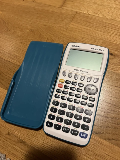 Calculatrice Casio Graph 35+E II - Mode Examen - Très Bon état - Fonctionnelle