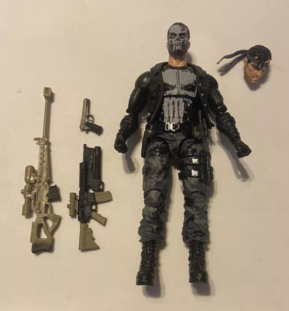 Marvel Legends The Punisher 80th Anniversary GameStop Exclusive 6” Loose Figure
