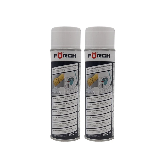 FOERCH CITRO - POWER HOCHLEISTUNGSREINIGER - SPRAY - 1 LTR [2x0.5 LTR]