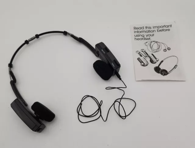 JUEGO DE AURICULARES de radio port tiles vintage GE 7 1285A AM FM