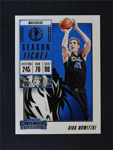 2018-19 Panini Contenders Base #6 Dirk Nowitzki