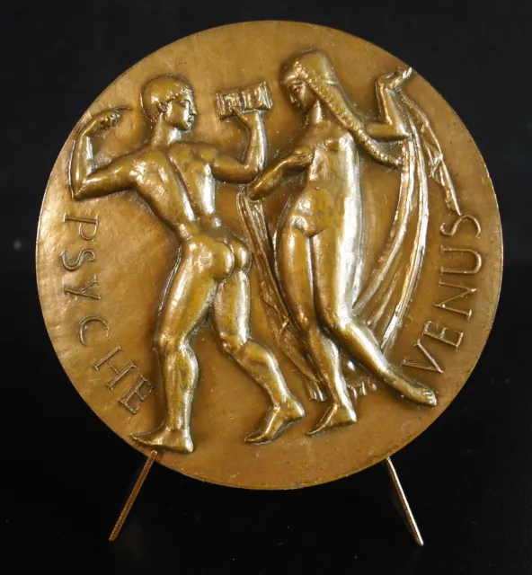 Medaille Maler Bildhauer Amedeo Modigliani - Psyche Venus Sc Loekie Metz