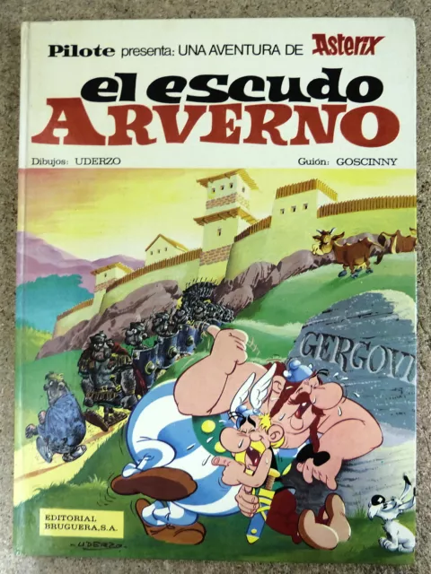 Pilote presenta,Asterix El Escudo Arverno,Brugu​era 1970