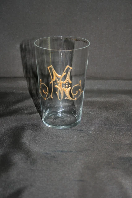 Coupe Gobelet Art Nouveau Par Jules Brateau - étain - Devise Latine - Très Bon état