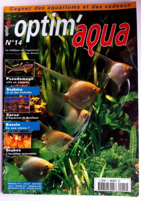 Optim'aqua Magazine n°14 - Corse bonifacio/ Crabes/ Scalaire/ Bassin en eau clai