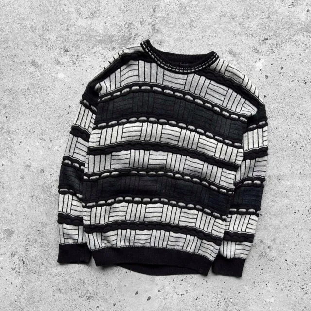 Adino Lando Men’s Vintage Coogi Style Sweater