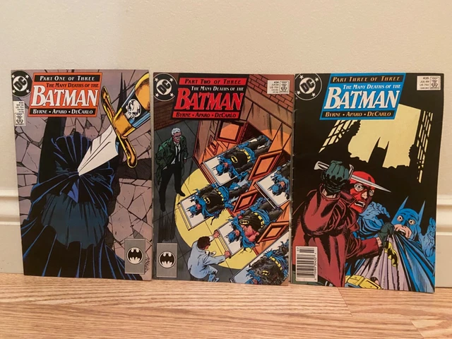 Batman #433 VF/NM #434 VF/NM #435 (Newsstand) FN/VF Many Deaths Of The Batman