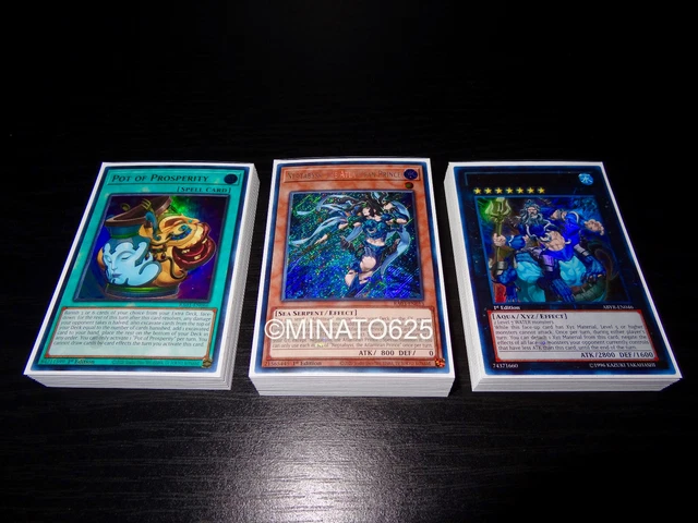 YUGIOH:35-CARD MERMAIL ATLANTEAN Deck Core Statue Neptabyss Shadow Dragoons  Diva $19.99 - PicClick