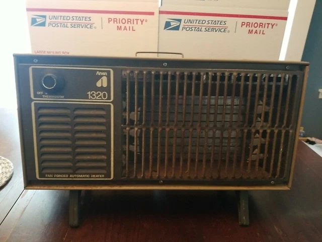 VINTAG ARVIN ELECTRIC Automatic Heater With Thermostat - Model 30H25-6  1320watt $19.22 - PicClick