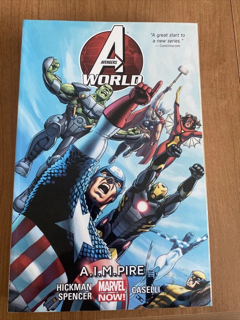 Avengers World Vol 1 A.I.M.PIRE TPB (Marvel, 2014) NM Jonathan Hickman Wolverine
