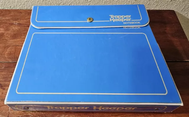 Vintage Mead Trapper Keeper Notebook with Folders 29096