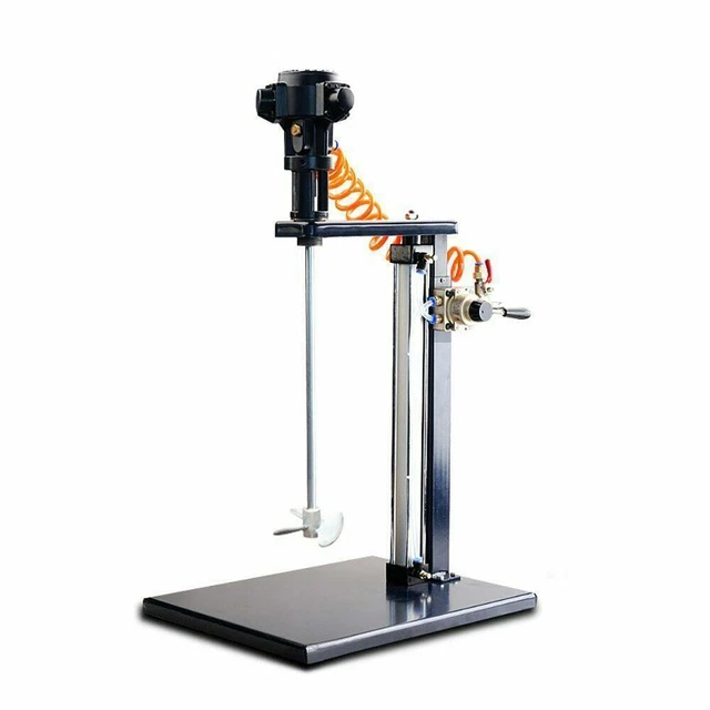 Pneumatic Paint Mixer Auto Lift Air Agitator paint glue Ink Mixer 5 Gallon 20L