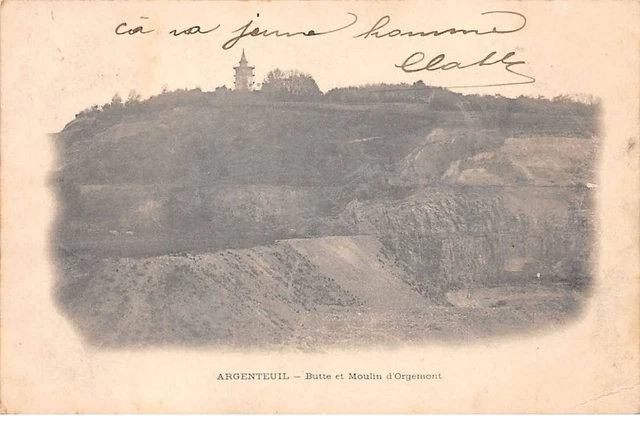 95 - ARGENTEUIL - SAN44340 - Butte et Moulin d'Orgemont