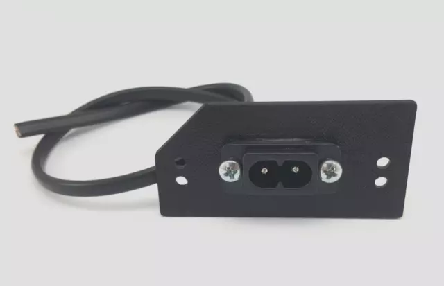 Technics Sl 1200 1210 MK2 MK3 MK4 MK5 Power Connector IEC With Wiring