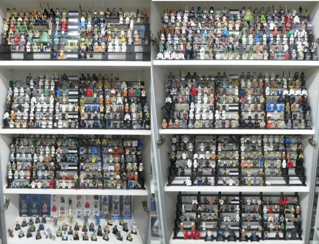 LEGO Star Wars collezione personaggi oltre 1200 personaggi diversi tra cui scegliere NUOVO