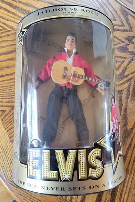 elvis jailhouse rock 45 rpm doll