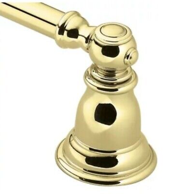 Moen 24 Inch Polished Brass Towel Bar Kingsley Collection Model YB5424PB