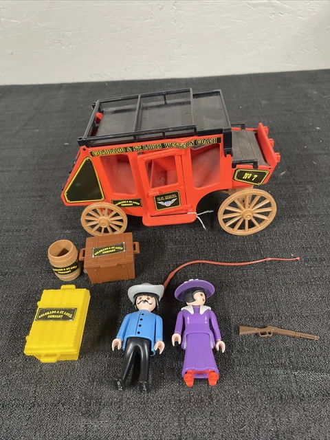 Playmobil 3245 Diligence Rouge Colorado St Louis Western