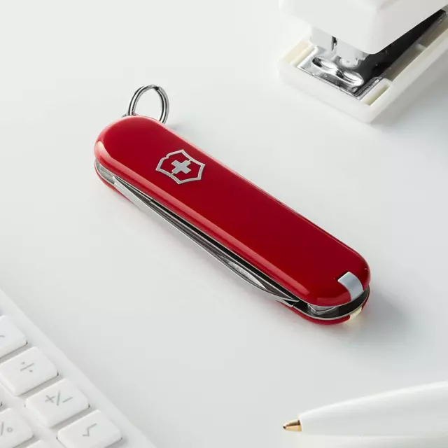 Victorinox Swiss Army Classic SD, (7) functions Folding Pocket Knife, Red 3