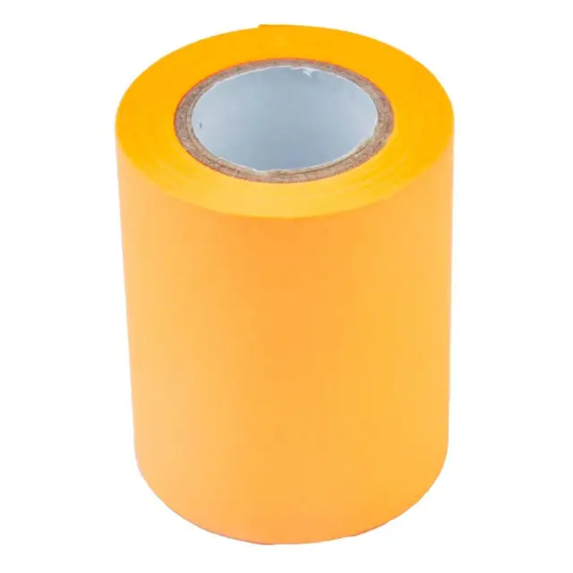 Rotolo ricarica carta autoadesiva - arancio neon - 59mm x 10mt - per Memoidea Ta
