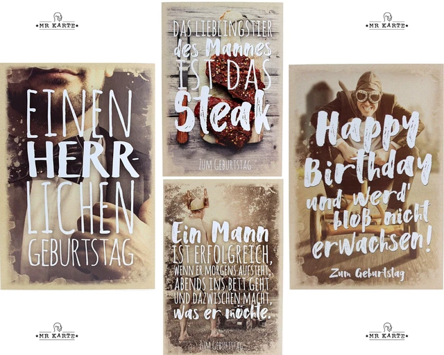 MÄNNERKARTEN GEBURTSTAG GEBURTSTAGSKARTE lustige Glückwunschkarte Mann MÄNNERKARTEN GEBURTSTAG GEBURTSTAGSKARTE lustige Glückwunschkarte Mann