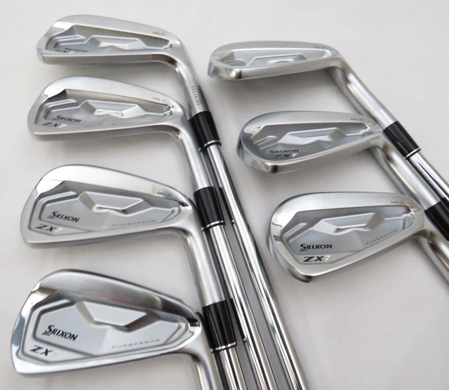 2023 Srixon ZX7 MKII Iron Set 4-PW Project X Rifle 6.0 Steel Shaft Stiff S Flex 2023 Srixon ZX7 MKII Iron Set 4-PW Project X Rifle 6.0 Steel Shaft Stiff S Flex