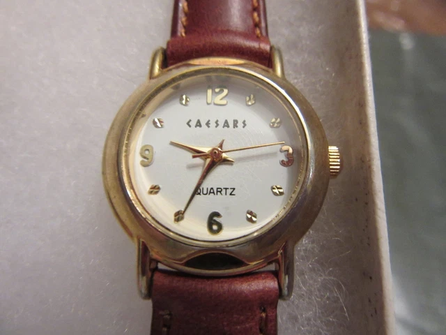CAESARS CASINO LADIES Quartz WATCH - Unused with fresh battery CAESARS CASINO LADIES Quartz WATCH - Unused with fresh battery