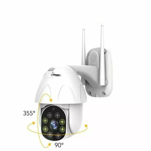 Wireless Wifi IP 1080P Smart Tracking Security System Outdoor Dome Home Camera 2