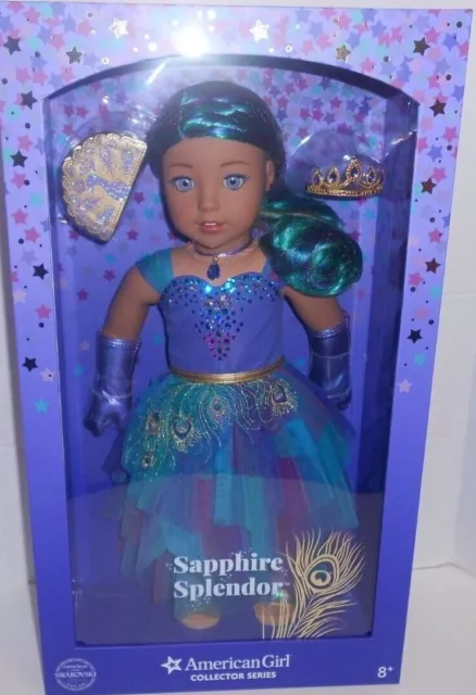 American Girl® 2022 Sapphire Splendor Collector Doll LE 100+ Swarovski® crystals