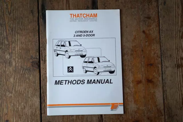 Thatcham Body Repair Manual Citroen AX