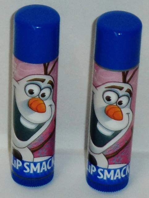 2 Disney Frozen OLAF Lip Smackers Lip Balms COCONUT SNOWBALL .14oz (4.0g) Sealed