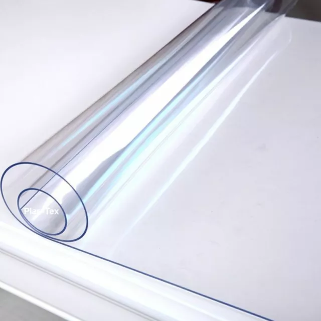 Premium Bodenschutzmatte Bürostuhlunterlage Bodenmatte transparent 2mm PVC