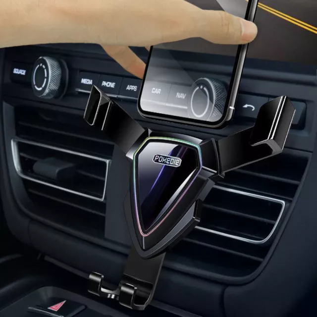Gravity Car Phone Holder Air Vent Clip Mount Stand Bracket Holder Accessories