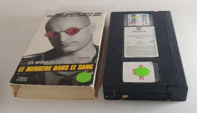 LE MEURTRE DANS le sang (Natural Born Killers) VHS FRENCH VF NTSC CULT