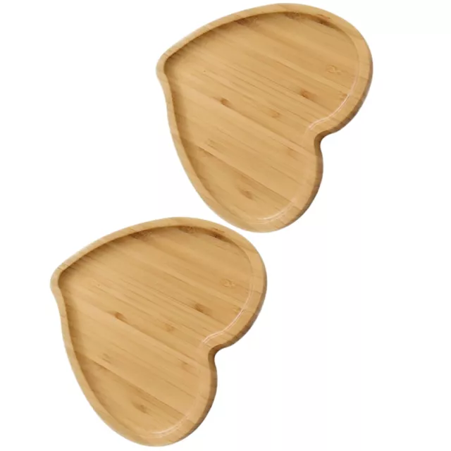 2 piezas bandeja de pan panadería para decoración de mesa de boda fiesta de madera