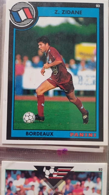 1994-1995 PANINI ZINEDINE Zidane UNFP Premium #127 EUR 34,00
