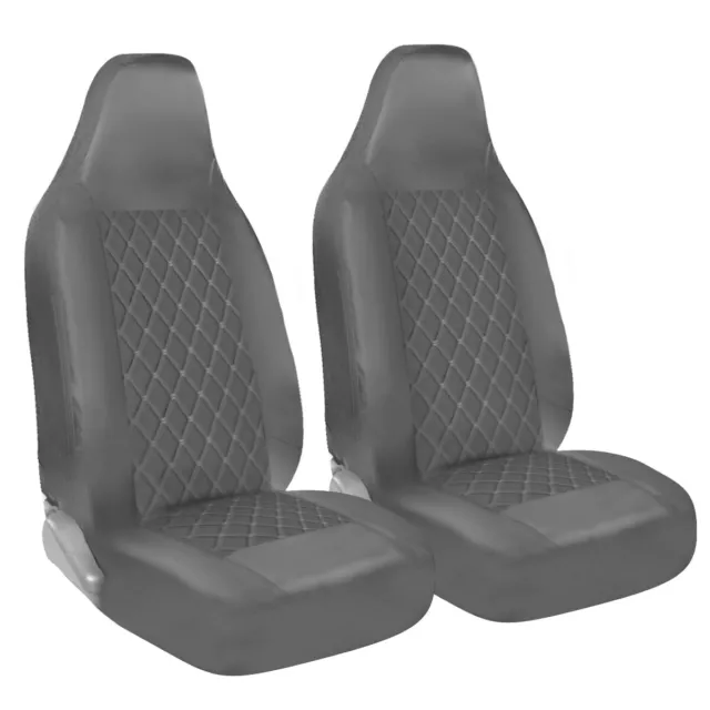 ORANGE FRONT VEST Shaped Car Seat Covers Protectors For Toyota Aygo £18.99  - PicClick UK