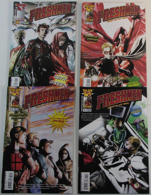 Freshmen Lot of 4 #1,2,3,4 Top Cow Productions (2005) NM 1st Print Comic Books